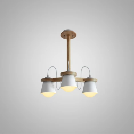 Люстра на штанге потолочная Natura B3 White ImperiumLoft Natura-B01 (178081-26) (220V)