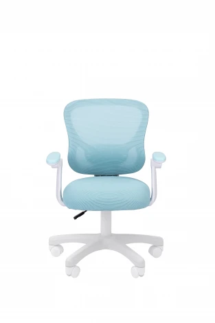 Кресло детское компьютерное CHAIRMAN CH106 голубой