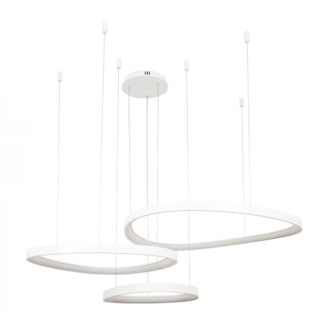 Подвесной светильник светодиодный с регулировкой цветовой температуры LED4U LED4U L8805-800-650-450 WH