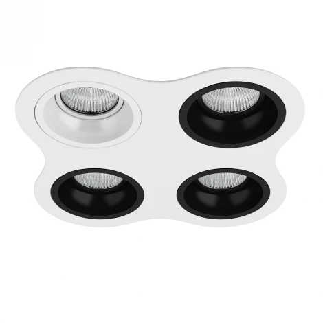 Встраиваемый точечный светильник Lightstar Domino D64606070707 (12V, круглые)