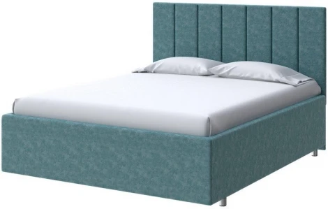 PROxSON Кровать Modern Large (Ткань: Велюр Gratta 5 Морская лагуна) 90x190