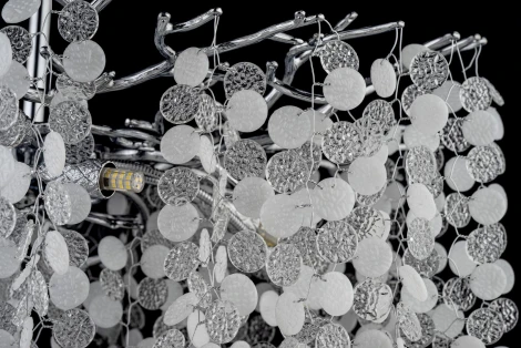Потолочная люстра хрустальная на штанге Dio D`arte Tavenna Nickel Tavenna H 1.3.76.103 N (220V)