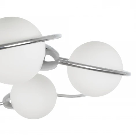 Потолочная люстра на штанге MyFar Leticia MR2251-5C (220V, шарики)