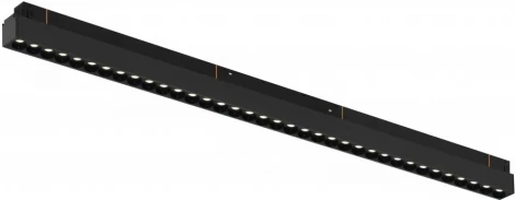 Трековый магнитный светильник 48V iLedex Vision48/22 SMART 4822-002-L690-36W-38DG-BK (регулировка яркости, управление смартфоном, умный дом - Алиса)