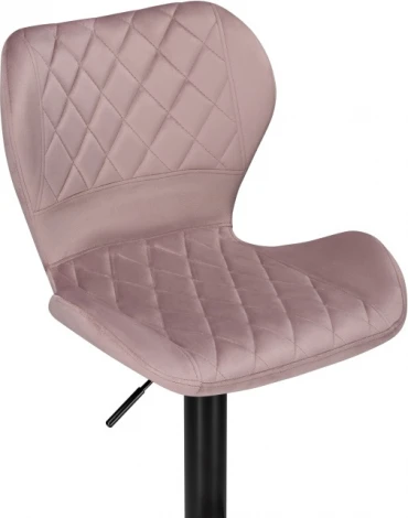 Барный стул Woodville Porch pink / black