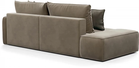 ПОРТЛЕНД Диван угловой с банкеткой бежевый D1 furniture арт.AAA41671001