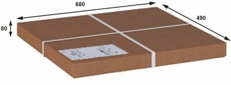 Этажерка П 8 белый от фабрики Mebelik