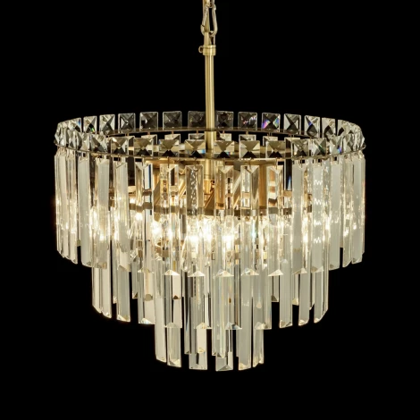 Подвесная люстра Citilux Фонда CL303163 (220V, хрусталь, на цепи)