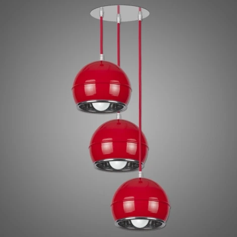 Подвесной светильник Kemar Napo NP/3/W/R