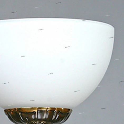 Бра Ambiente by Brizzi Toledo, 2 плафона, бронза с белым