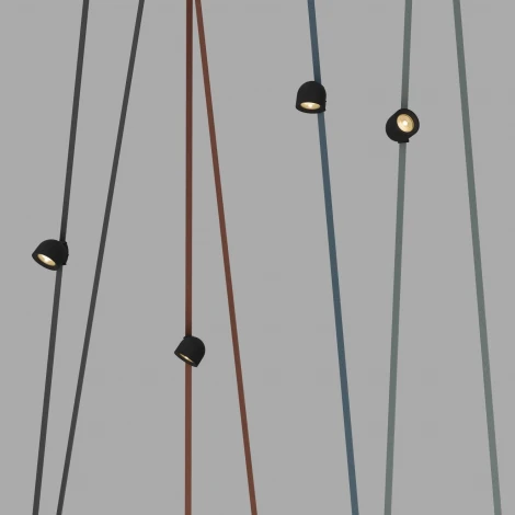 Трековый светильник 48V Denkirs Belty Spot DK5541-BK (LED)