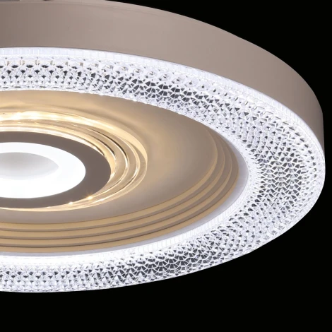 Потолочный светильник круглый De City Мадлен 424016701 (регулировка яркости, LED, 220V, пульт управления, круглые)