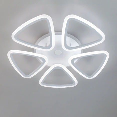 Потолочная люстра RGB Citilux Мальта Смарт CL234A250E (LED, 220V, умный дом - Алиса, цветы)