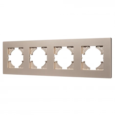 Рамка пластиковая FRM-PERIO-PL-4-GD (Arlight) 049761