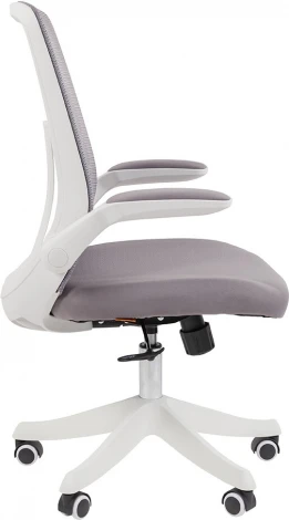 Компьютерное кресло CHAIRMAN CH565 (Пластик,Ткань,Сетка/Серый)