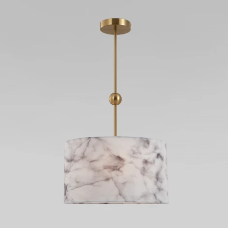 Потолочная люстра на штанге Eurosvet Brume 60174/3 латунь (220V, круглые)