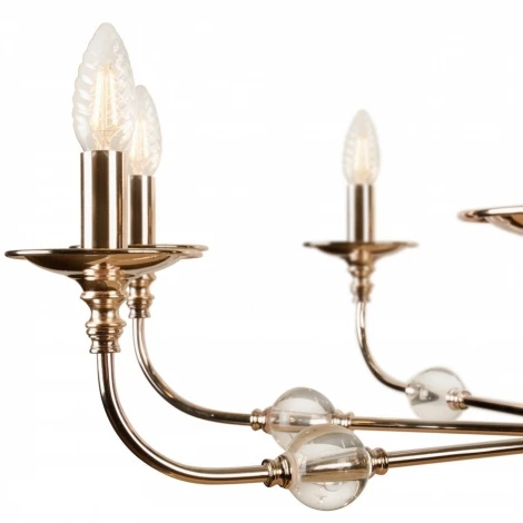 Подвесная люстра iLamp Aura 1030-8GD