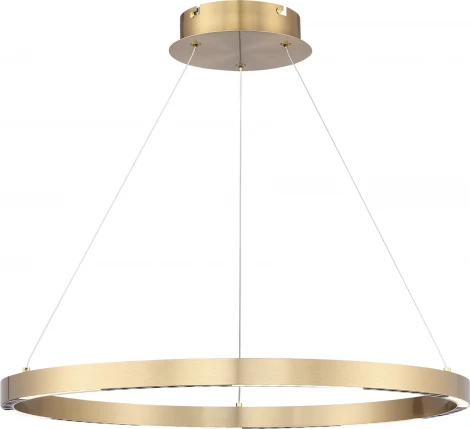 Подвесной светильник ST Luce SL6238 SL6238.333.01 латунь/латунь LED 1*32W 4000K (220V, на тросе)