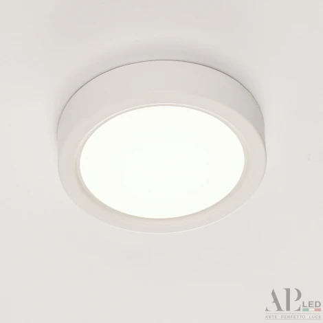 Точечный светильник накладной APL LED Ingrid 3322.LDY6004M/6W/6K (220V, круглые, IP40)