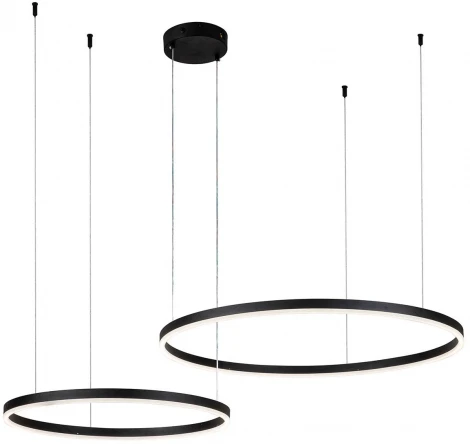 Подвесной светильник Indigo Galass V000030L (ночной режим, LED, 220V, пульт управления, на тросе)