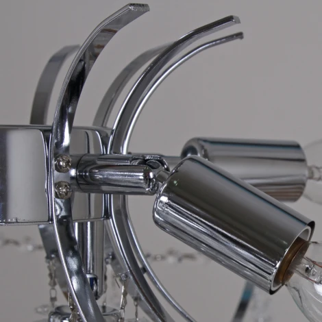 Подвесная люстра хрустальная Reluce 06760-0.4-500 MX CH