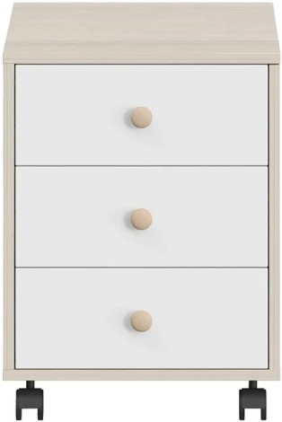 Тумба Play ОГОГО (арт.851795), (ЛДСП/Белый,Дуб Корбридж)
