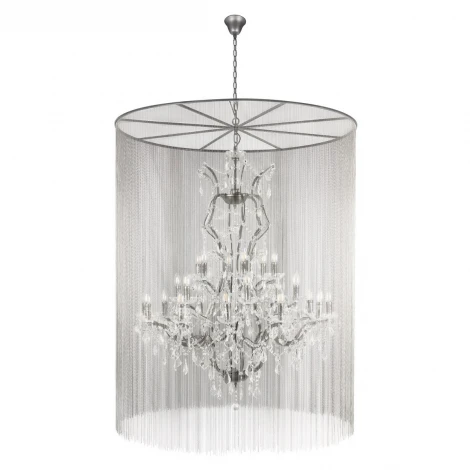 Подвесная люстра большая Loft It Vaille Crystal 10450/1200