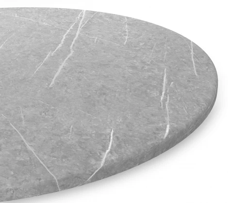 Стол Sheffilton SHT-TU14/TT 90 МДФ черный муар/золото/серый мрамор