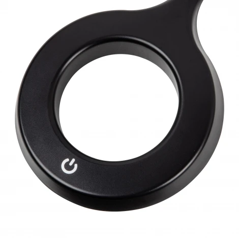 Торшер светодиодный, 7W, с регулировкой наклона, сенсорный выключатель, диммер, черный Uniel ULM-T610 7W/4500K/DIM BLACK