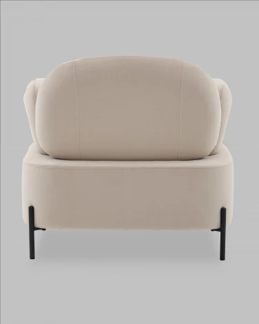 Кресло Кэнди велюр бежевый Stool Group арт.УТ000041757