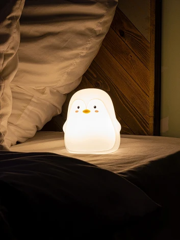 Ночник светодиодный аккумуляторный "Пингвин", с RGB-подсветкой Artstyle TL-907M