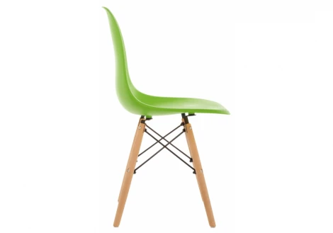Обеденный стул для кухни Woodville Eames PC-015 зеленый 11728