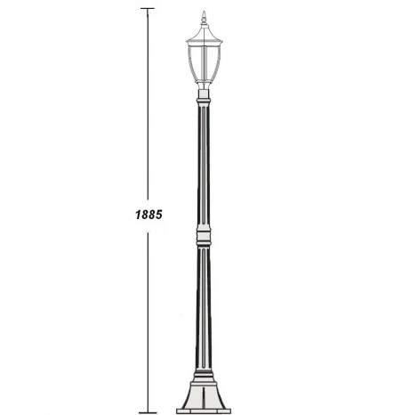 Наземный фонарь Oasis Light Coventry 91508