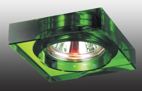 Встраиваемый точечный светильник Novotech Glass 369486