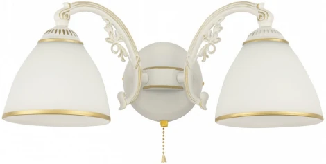 Бра с выключателем Arte Milano AM341837 341837/2W WT+G (220V)