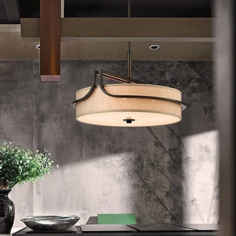 Потолочная люстра на штанге Lightera Goodman LE225L-4BR