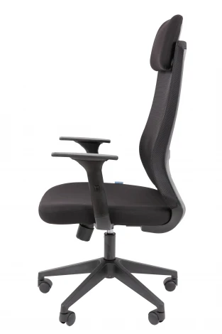 Офисное кресло Chairman 500LT Россия ткань T черный/TW-01 черный 7187915