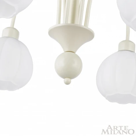 Потолочная люстра на штанге Arte Milano Napoli 315066/D680/5 IV (220V, цветы)