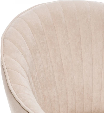 Стул Leset Вайд 360 (поворотный механизм) (Фанера,Велюр/Бежевый) арт.2500000224607