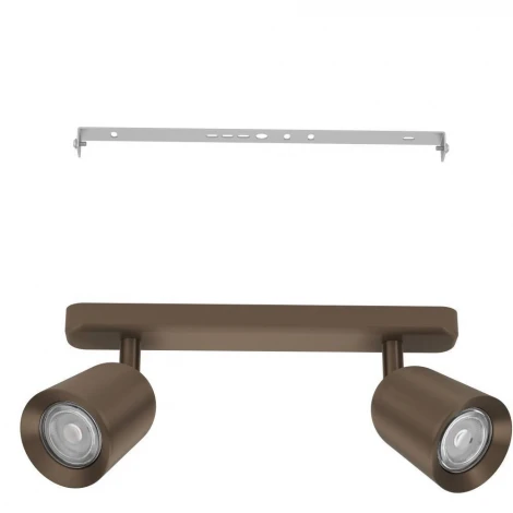 Спот потолочный темно-бронзовый Eglo Camaldoli 901949