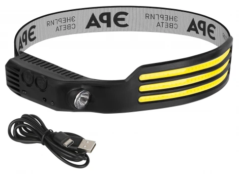 Налобный фонарь светодиодный аккумуляторный 5 Вт ЭРА GA-808 GA-808