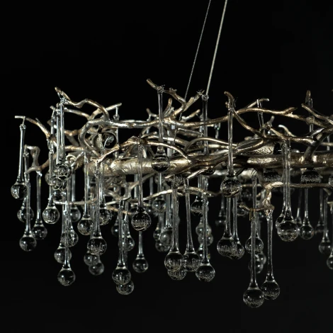 Подвесная люстра Loft IT Bijout 10068/1000 SG (220V, на тросе, ветки)
