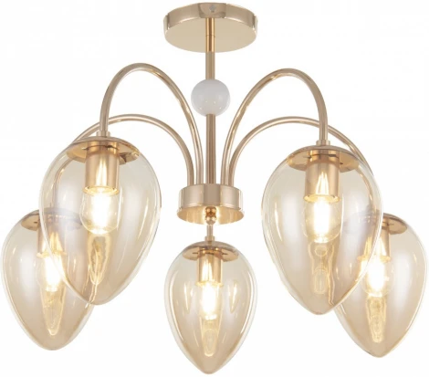 Потолочная люстра на штанге Arte Milano Napoli 327619/5 FG+WH (220V)