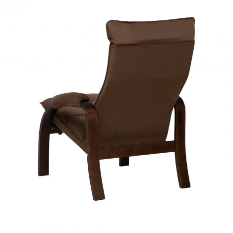 Кресло-трансформер Leset Левада (Фанера,Березовый шпон,Металл,Велюр/Орех) арт.2500000117138