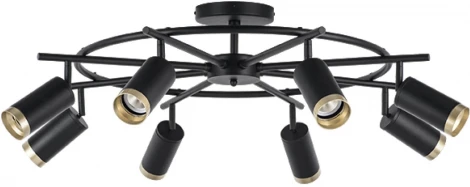 Люстра потолочная на штанге Rullo LR71837840 (571718+214437-8+203440) Lightstar (220V, круглые)