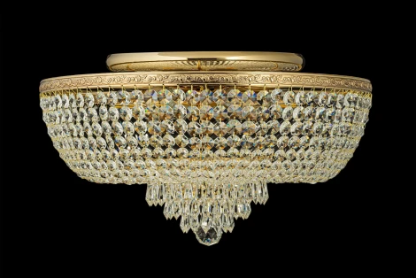Потолочная люстра буше Arti Lampadari Nonna LE 1.2.50.503 G (220V, хрусталь)