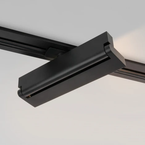 Трековый светильник для однофазного шинопровода черный Вт Elektrostandard Arda 85016/01 (LED, 220V)