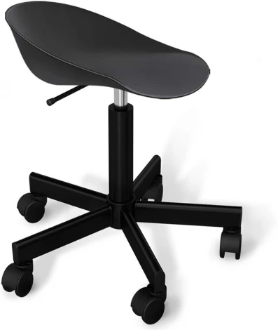 Стул подъемно-поворотный Sheffilton SHT-ST19/S120M черный/черный муар