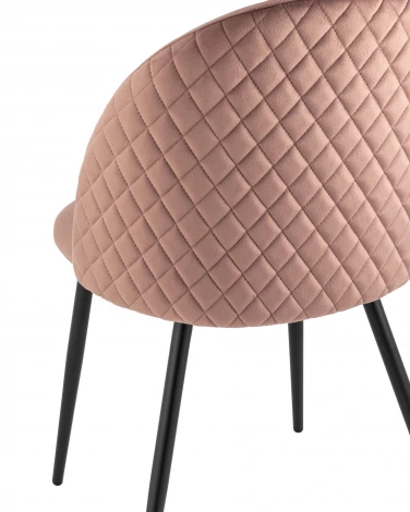 Стул Stool Group Lilly велюр пыльно-розовый 4 шт. УТ000040713