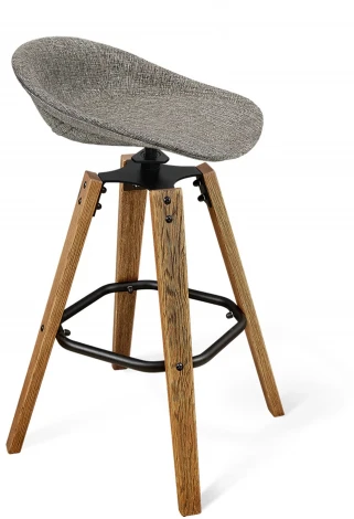 Стул полубарный SHT-ST19-SF1/S93 корич.сахар/браш коричневый/чёрн.муар Sheffilton 1304990201